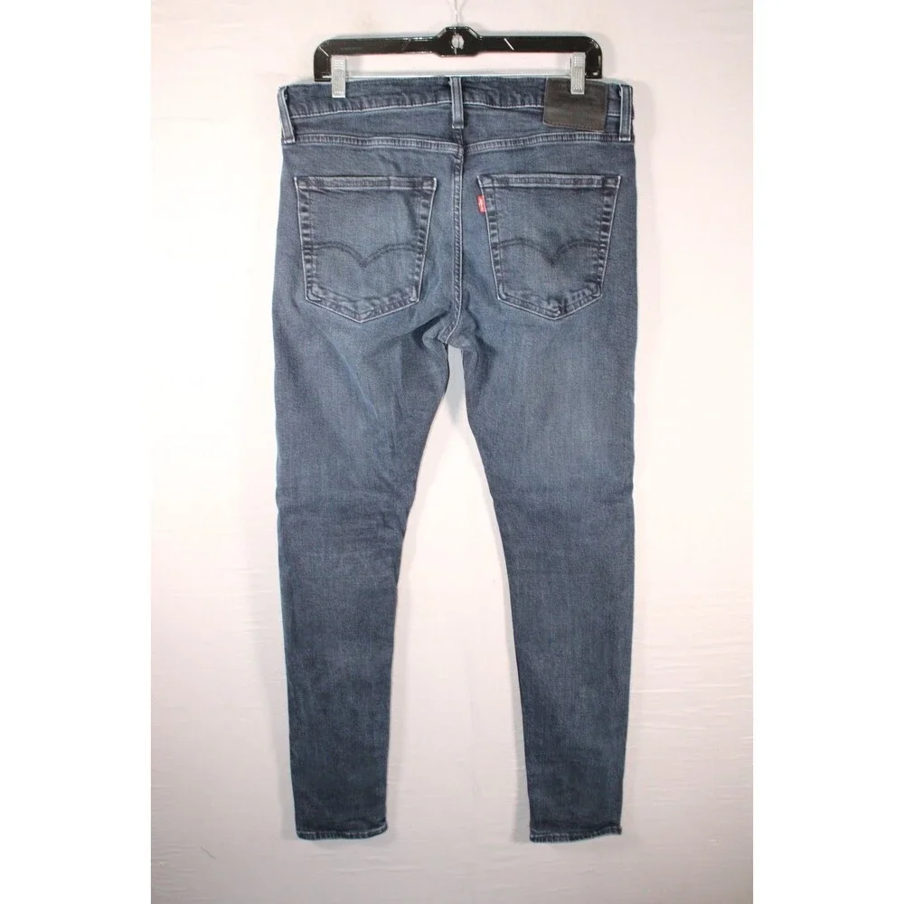 Levi's Men's Straight Jeans - Faded Indigo Blue